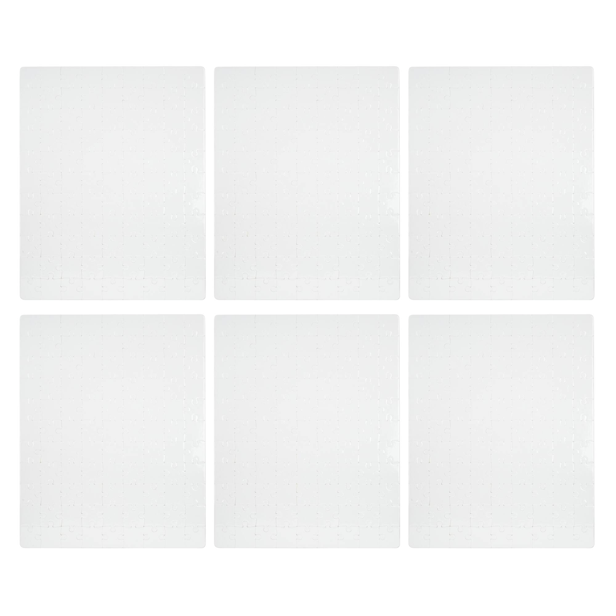 12 Packs: 6 ct. (72 total) 8" x 10" Sublimation Puzzles by Make Market®
